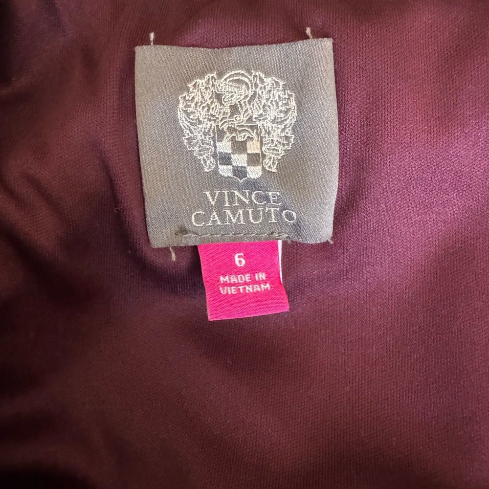 Vince Camuto Deep Purple Wine Maxi Dress - Picture 3 of 3